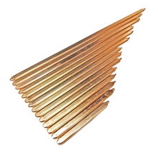 80mm 방열판 컴퓨터 GPU 히트 냉각용 플랫 구리 파이프 노트북 300mm 튜브 냉각 순수, 240x8x3mm