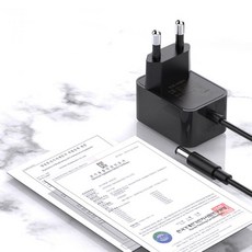ASZ40805812V1A 5V2A 모던 사각 아답타 공유기 아답터, 12V1A 5.5*2.1화이트