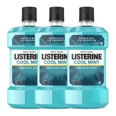 리스테린 쿨민트 구강청결제, 1000ml, 12개