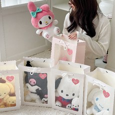  산리오인형 쿠로미 마이멜로디 시나모롤 30cm 포차코 가방고리 쇼핑백O  상품 이미지