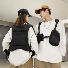 멀티 포켓 작업조끼 나시 배달 기능성 남녀 패션 조끼 가방