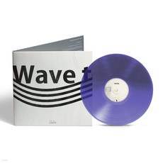 LP wave to earth (웨이브 투 어스) - uncounted 0.00 [투명 블루 컬러 LP] [ 한정반 / 게이트폴드 ] - wavetoearthlp