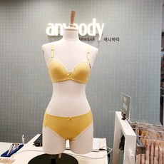 애니바디 면브라도트세트11800원(브라7900원 팬티3900원 단품구매가능)귀여운 여신