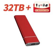 1테라외장하드 외장하드1테라 휴대용 SSD 외장 솔리드 스테이트 드라이브 노트북 데스크탑 맥 휴대폰용 USB 31 C 타입 하드 디스크 고속 저장 장치 1TB 2TB