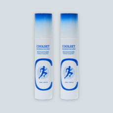 쿨셋 뿌리는 마그네슘 쿨 스프레이 스포츠 파스 120ml, 2개