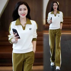 30대 여성 트레이닝복 가을 40대 츄리닝 세트 단체복