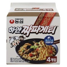 굴소스로 감칠맛 up! 농심 하얀짜파게티 136g (사탕증정), 1개