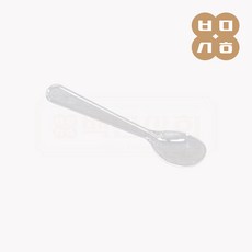 BW [BW] 일회용 아이스크림스푼 벌크포장 소 투명 10000개, 1개