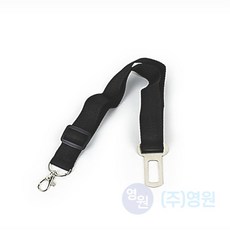 영원해 반려동물 차량용 안전벨트 블랙 차량 이동용 반려동물 보호용품 반려동물이동장치 펫차량용보호도구