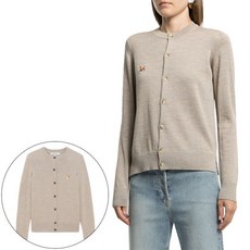 메종키츠네여자가디건