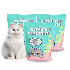 미유박스 고양이모래 울티메이트 벤토나이트 오리지널 6.3kg x 3개, 1개