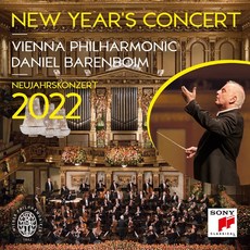 (2CD) Wiener Philharmoniker - New Year`s Concert 2022 (빈 신년음악회 2022) Daniel Barenboim, 단품