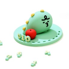 카카오프렌즈피규어주차번호판