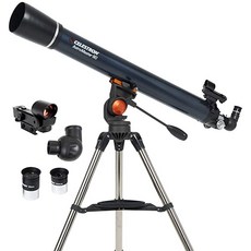 [미국] 694872 Celestron - AstroMaster 90AZ Refractor Telescope - Refractor Telescope for Beginners - F
