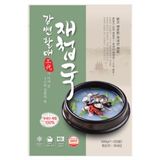 강변할매 하동 섬진강 재첩국 해장국 500g 10봉, 10개