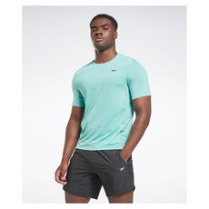 리복 Reebok 남성 TS AC 솔리드 ATHLETE 반팔 티셔츠 - 라이트 그린 HI0487 RETS2E067E1