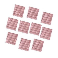 우아한 거실 장식을 위한 프리미엄 3D 벽 패널, 7mm 핑크, XPE 폼, 1개