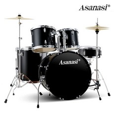 ASANASI 정품 5구 드럼세트 풀세트+의자+스틱 증정, 드럼색상선택