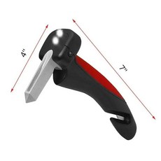 자동차 보조 지원 핸들 다기능 안전 도어 에이더 해머 부품 창, 1.1pc, 1개