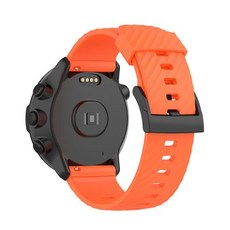 Suunto 7/Suunto 9 용 24MM 소프트 실리콘 스포츠 시계 스트랩 D5/9 Baro/9 Spartan/9 gps용 밴드 교체 손목, Or_For suunto D5 - 순토d5