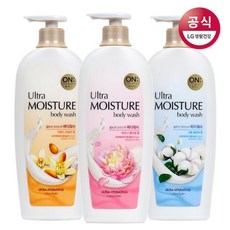 온더바디 울트라 모이스처 바디워시 785ml x3개, 03)코튼바디워시x3