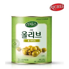 리치스 그린올리브 홀 피티드 3kg, ...