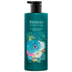 KERASYS 香氛洗髮精 知性麝香, 持久花香 天使光澤 修護乾燥 添加玫瑰果油 滋養保濕, 600ml, 1瓶