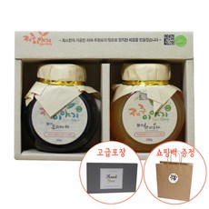 제주이야기 꼬마 2종 (한라봉+오미자) 쇼핑백증정 선물세트 명절선물 답례품 수제청 수제차 새콤달콤 과일티 설날 추석, 1개