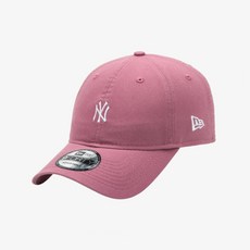 [국내 매장판] 뉴에라 MLB 뉴욕 양키스 미니 로고 언스트럭쳐 볼캡 카시스 896678
