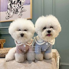 강아지 교복 유치원복 세라복, 핑크