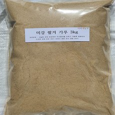 이씨네농부 밀웜 쌀겨 미강가루 쌀겨가루 3kg, 1개