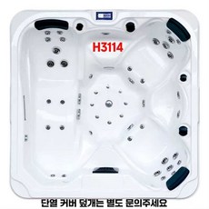 -오구일중대- 월풀욕조 고급욕조 테라피 자쿠지 월풀 펜션스파 매립형 인테리어 신혼집, 1개, 2000x2000x1000mm 2.2M