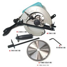 DCA 원형톱 7인치185MM/원형톱 톱날포함 목재 목재절단, 1개