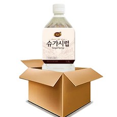 동서 리치스 슈가시럽 (1.5L x 6개입) 까페 설탕 시럽, 6개, 1.5l