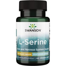 스완슨 L-serine 엘세린 L 세린 500mg 60캡슐 비건 미국 serine, 상품선택