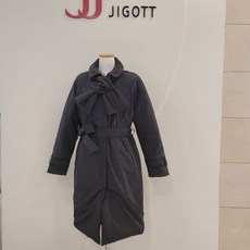[jj 지고트] 포인트 머플러 벨티드 구스다운 롱점퍼 캐주얼 초대박상품 상품 왕창세일