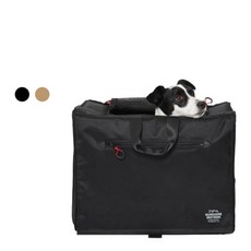 만다린 브라더스 브릭스턴 개 캣 캐리 Backpack 와이드 L, 브라운, 1개