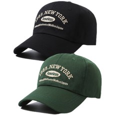 에쉬울프 1989 뉴욕 볼캡 모자 2개세트 남녀공용