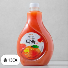 따옴 자몽주스, 13개, 1.6L