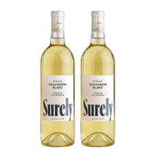 Surely 소비뇽 블랑 논알콜 화이트와인 Wine 750ml 2개