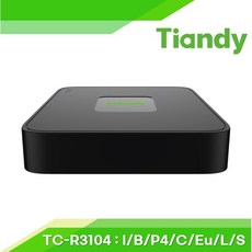 티엔디 Tiandy TC-R3104 NVR CCTV 녹화기 4Port PoE지원 (1 2 4 6TB) 선택옵션 텐디 - cctv녹화기추천