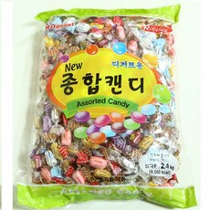 맛고을 종합캔디, 2.4kg, 1개