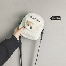 C16837 부드러운 에코퍼 미니 퍼가방 밍크털 크로스백