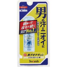 [이라운드몰]데오나츄레 소프트스톤W 남성용 데오드란트 스틱타입 20g, 단품, 옵션선택