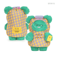 와사비베어 인형 한정판 봉제인형 캐릭터 굿즈 16x23cm, 한정판 인형