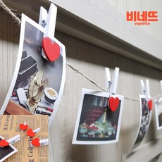 우드포토행거사진걸이