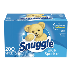 Snuggle 스너글 드라이시트 건조기시트 블루스파클 6종