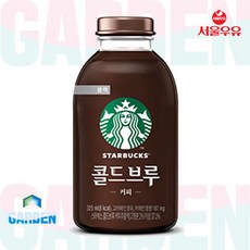 서울우유 스타벅스 콜드브루 블랙커피 아메리카노 325ml (아이스 포장)