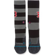 [자세] MLB 양말 NIGHTSHADE 나이트 셰이드 RED SOX M557C17 남성 Black L 25.5cm-29cm