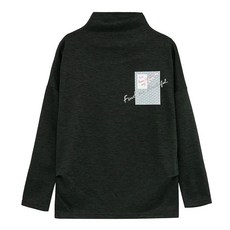 베스띠벨리 여성용 반폴라 오버핏 티셔츠 BBIBX2812